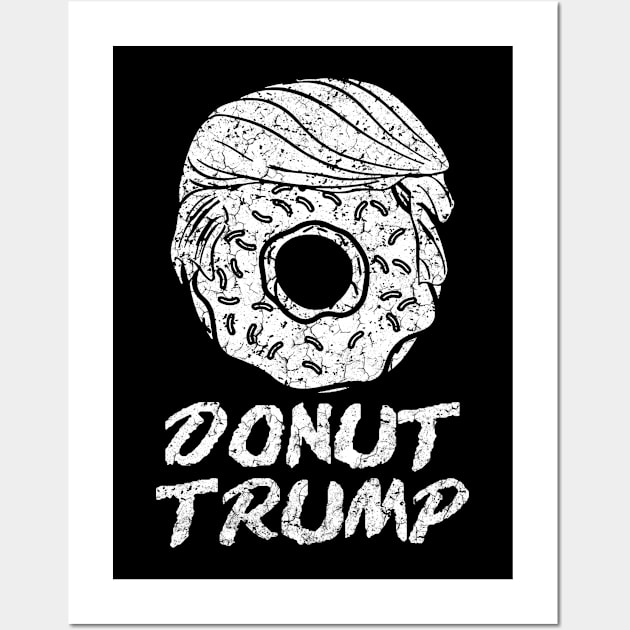 Donut Trump Wall Art by FreedoomStudio